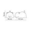 Night light LED DREAM CAT Kobi Design