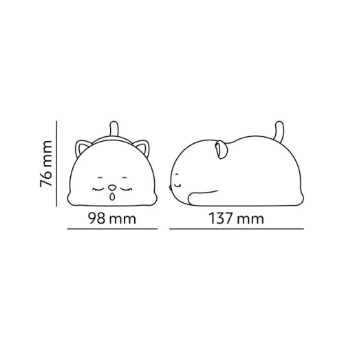 Night light LED DREAM CAT Kobi Design