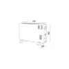 Convector heater SONDO R 2000W TURBO white Kobi Windstar