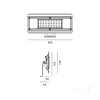 LED fixture MULTILUXO 100W 4000K IP65 Kobi Premium