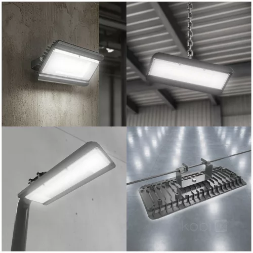 LED fixture MULTILUXO 200W 4000K IP65 Kobi Premium