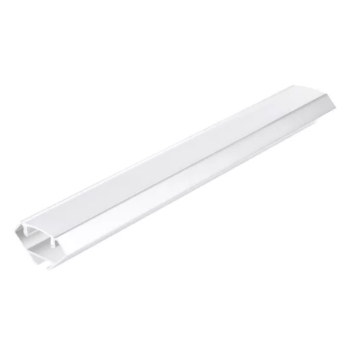 Angular profile N01 white + milky cover 1m Kobi