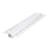 Recessed profile KG01 white + milky cover 2m Kobi