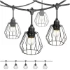 SET CRETE Garland 5m + cable 5m + 5x lampshade D1