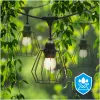 SET CRETE Garland 5m + cable 5m + 5x lampshade D1