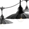 SET CRETE Garland 5m + cable 10m + 5x lampshade M1