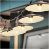 SET CRETE Garland 5m + cable 10m + 5x lampshade M2