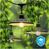 SET CRETE Garland 5m + cable 10m + 5x lampshade M2