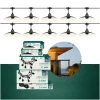 SET CRETE Garland 10m + cable 10m + 10x lampshade M1