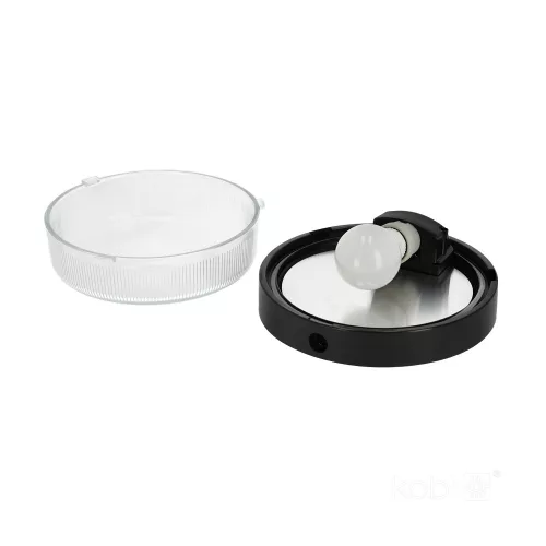 Ceiling lamp RUTO 1xE27 black Kobi