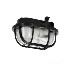 SOMA PC 1xE27 60 plastic mesh black Kobi