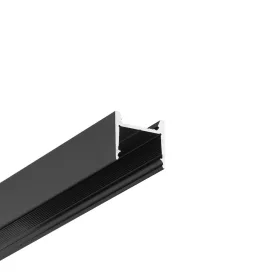 LED profile HOOD14 F/U1 1000 black anod. /plastic bag