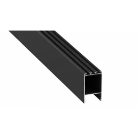 LED Labs LUMINES LED-profil CLARO 2000 mm lakkozott fekete