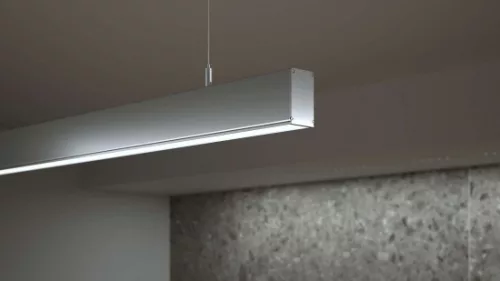 LED Labs LUMINES LED-profil CLARO 2000 mm lakkozott fekete