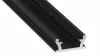 LED Labs LUMINES LED-profil TERRA 1000 mm lakkozott fekete