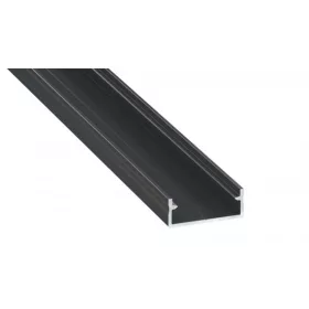 LED Labs LUMINES LED-profil DUAL 1000 mm eloxált fekete