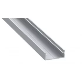 LED Labs LUMINES LED-profil DUAL 2000 mm eloxált ezüst