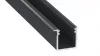 LED Labs LUMINES LED-profil J 2000 mm eloxált fekete