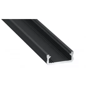 LED Labs LUMINES LED-profil D 1000 mm eloxált fekete