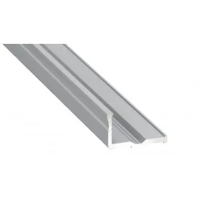 LED Labs LUMINES LED-profil E 2000 mm eloxált ezüst