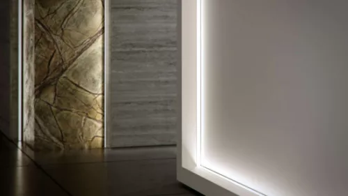 LED Labs LUMINES LED-profil G 1000 mm eloxált fekete