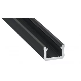 LED Labs LUMINES LED-profil X 1000 mm eloxált fekete