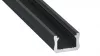 LED Labs LUMINES LED-profil X 2000 mm eloxált fekete