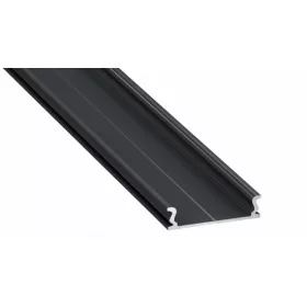 LED Labs LUMINES LED-profil MODI 2000 mm lakkozott fekete