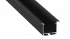 LED Labs LUMINES LED-profil DILEDA 1000 mm lakkozott fekete