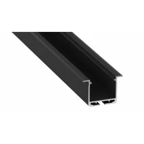 LED Labs LUMINES LED-profil DILEDA 2000 mm lakkozott fekete