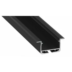 LED Labs LUMINES LED-profil SILEDA 1000 mm lakkozott fekete