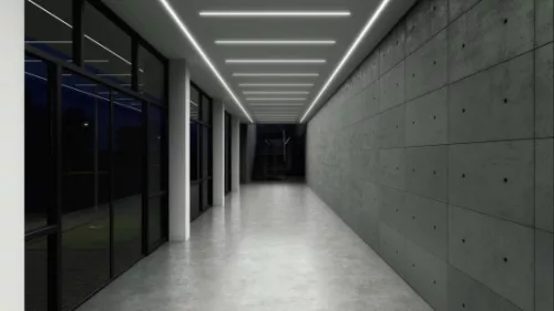 LED Labs LUMINES LED-profil SILEDA 2000 mm lakkozott fekete