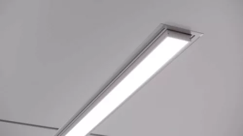 LED Labs LUMINES LED-profil LARGO 1000 mm lakkozott fehér