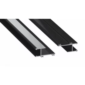 LED Labs LUMINES LED-profil APA12 2000 mm lakkozott fekete
