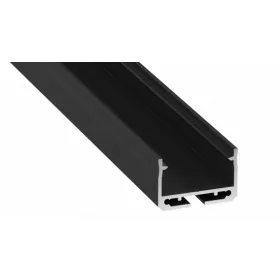 LED Labs LUMINES LED-profil SILEDA 1000 mm lakkozott fekete