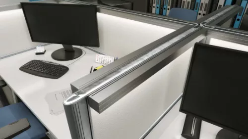 LED Labs LUMINES LED-profil TALIA M1 2000 mm lakkozott fehér