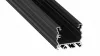 LED Labs LUMINES LED-profil TALIA 2000 mm lakkozott fekete