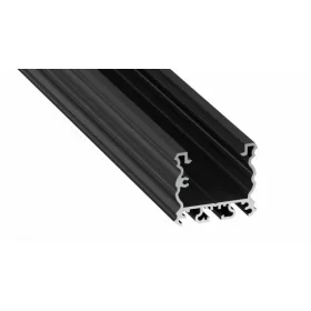 LED Labs LUMINES LED-profil TALIA 2000 mm lakkozott fekete