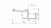 LED Labs LUMINES LED-profil IPA12 2000 mm lakkozott fekete