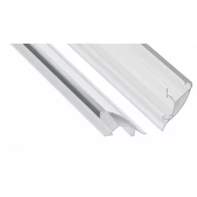 LED Labs LUMINES LED-profil CONVA 2000 mm lakkozott fehér