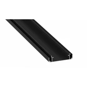   LED Labs LUMINES LED-profil LARGO M1 1000 mm lakkozott fekete