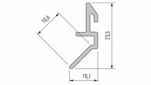 LED Labs LUMINES LED-profil Fari 1000 mm 