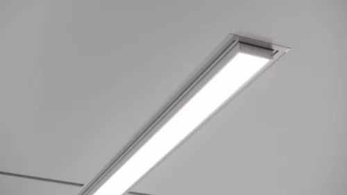 LED Labs LUMINES LED-profil LARGO M3 2000 mm lakkozott fekete