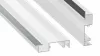 LED Labs LUMINES LED-profil FLARO 2000 mm lakkozott fehér