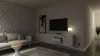 LED Labs LUMINES LED-profil FLARO 1000 mm eloxált ezüst