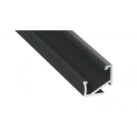 LED Labs LUMINES LED-profil H 2000 mm eloxált fekete
