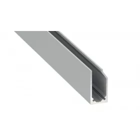 LED Labs LUMINES LED-profil I6 2000 mm eloxált ezüst