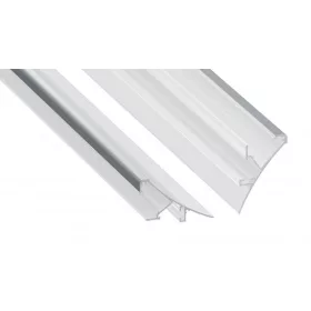 LED Labs LUMINES LED-profil LOGI 1000 mm lakkozott fehér