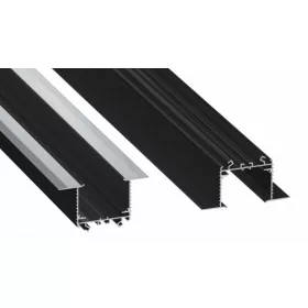   LED Labs LUMINES LED-profil TALIA M3 1000 mm lakkozott fekete