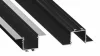LED Labs LUMINES LED-profil SUBLI 1000 mm lakkozott fekete